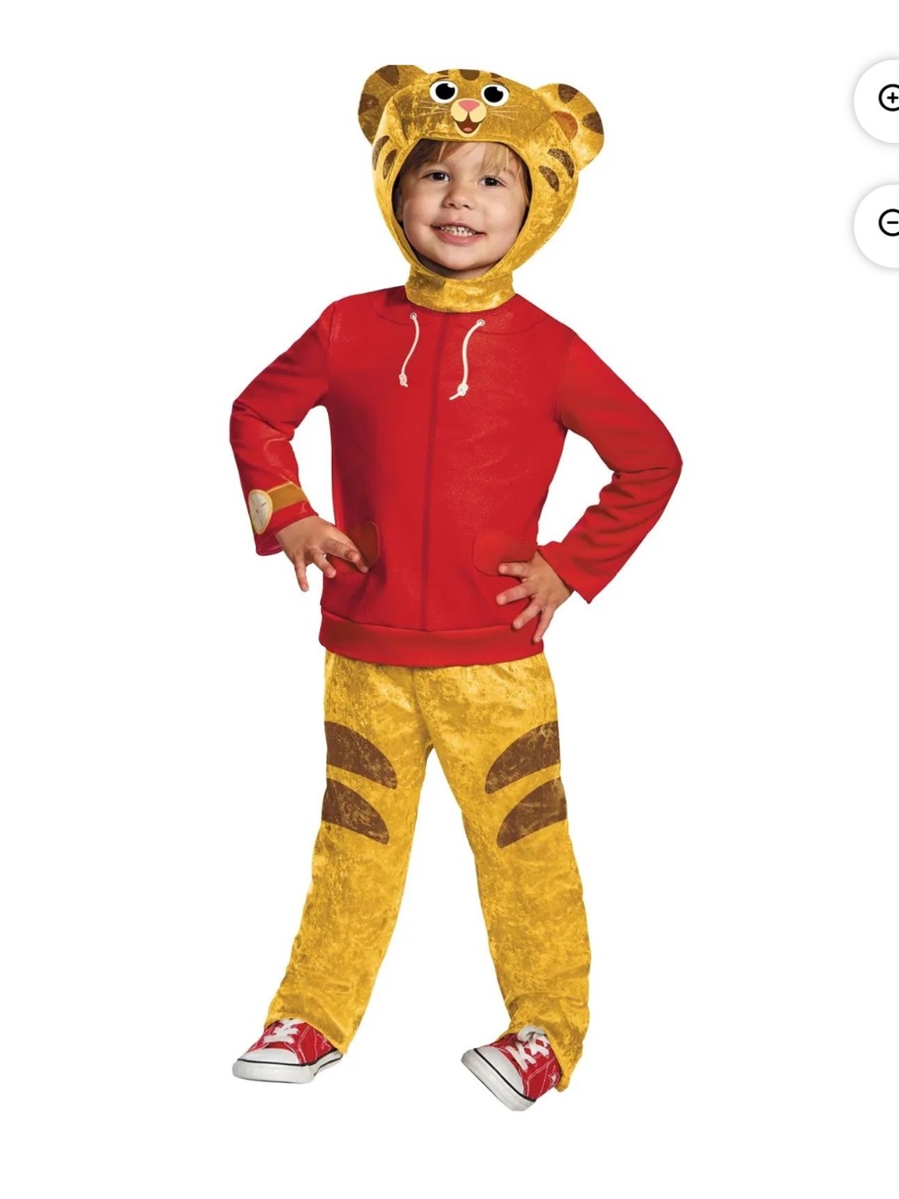 Daniel Tiger 2T costume